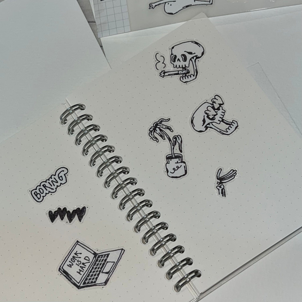 Focus Focus! Sticker Sheet