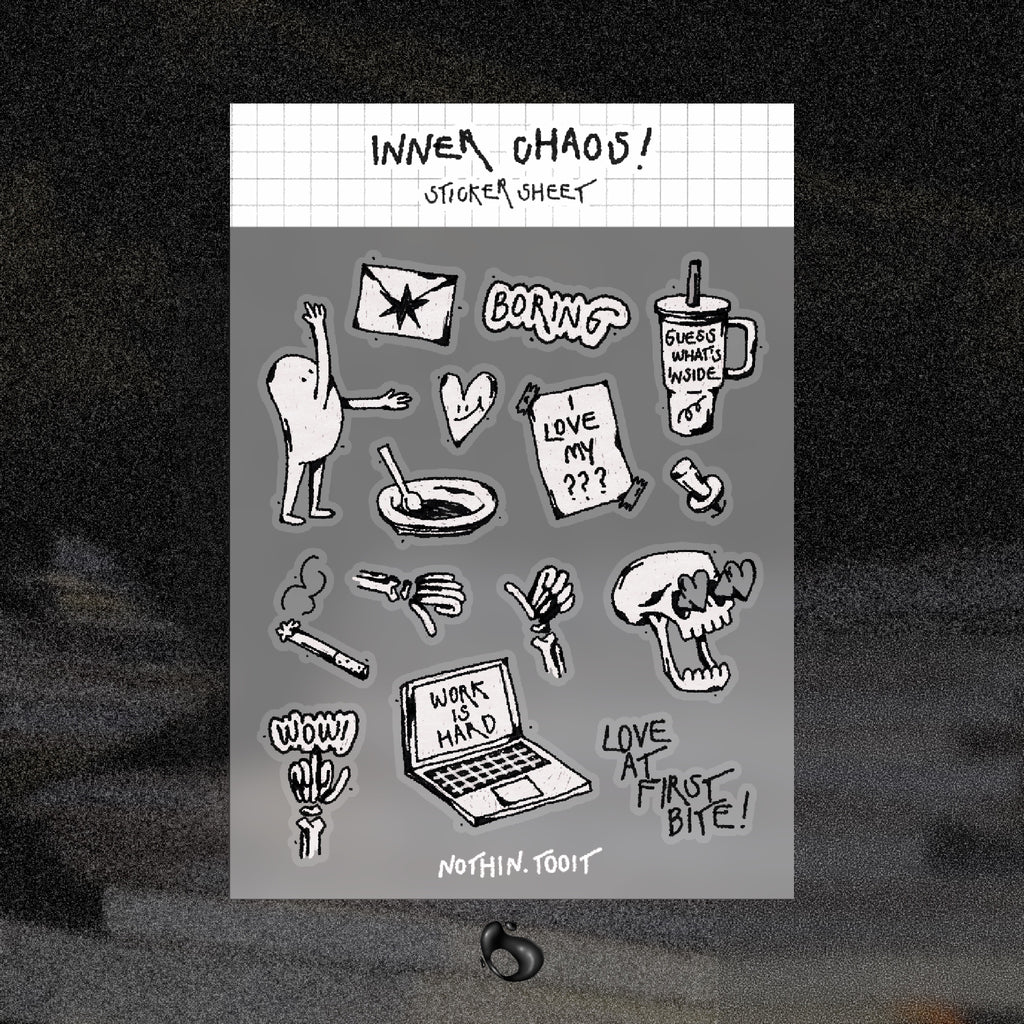 Inner Chaos! Sticker Sheet
